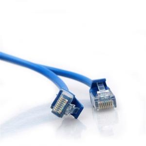 Copper Rj45 Cat5e Ethernet Cable , Ethernet Patch Cable Customized Length