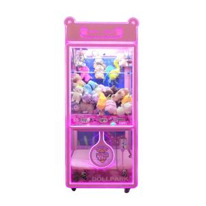 Full Transparent Case Coin Operation Toy Crane Machine
