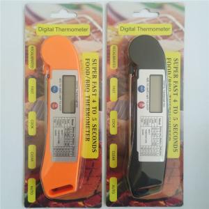 Foldable Probe Instant Meat Thermometer Beef Steak Internal Temperature