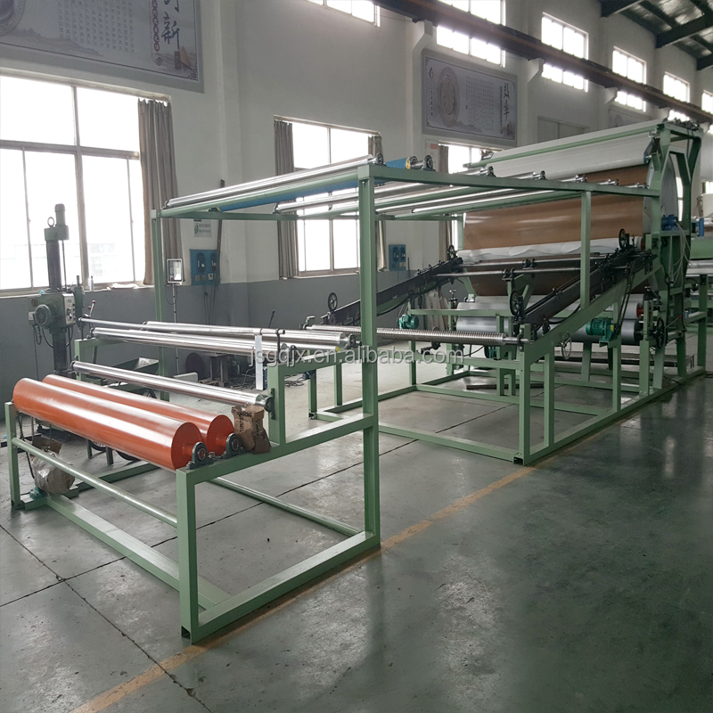 1-45m/min 2022 Automatic Net Belt Water Based Glue Lamination Machine for Carpet Roll