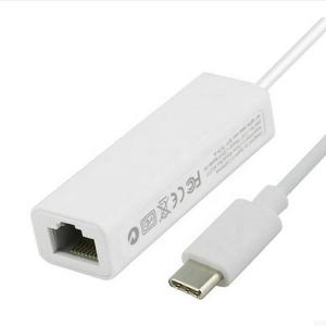 Plug and Play 100Mbps Gigabit USB Type C to RJ45 Ethernet Lan Network Adapter