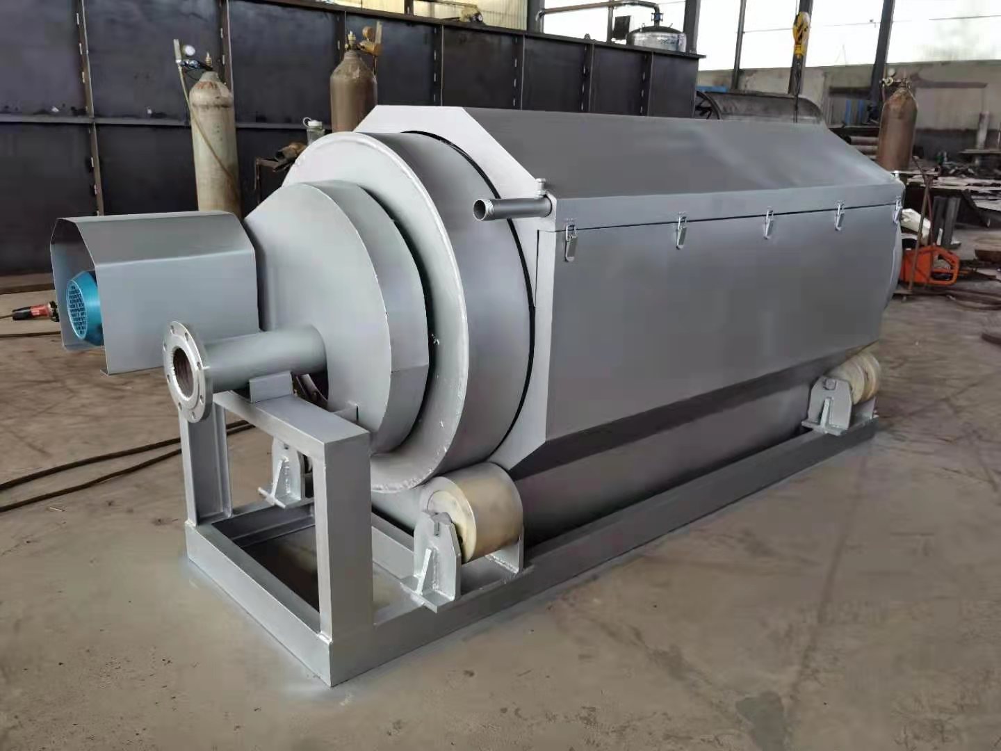 SS304 316 Aluminum Shredder Machine Aquaculture Microfiltration Machine Drum Filter