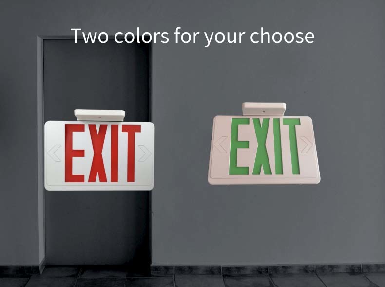 Shopping Surface Mounted 265V Emergency LED Exit Light