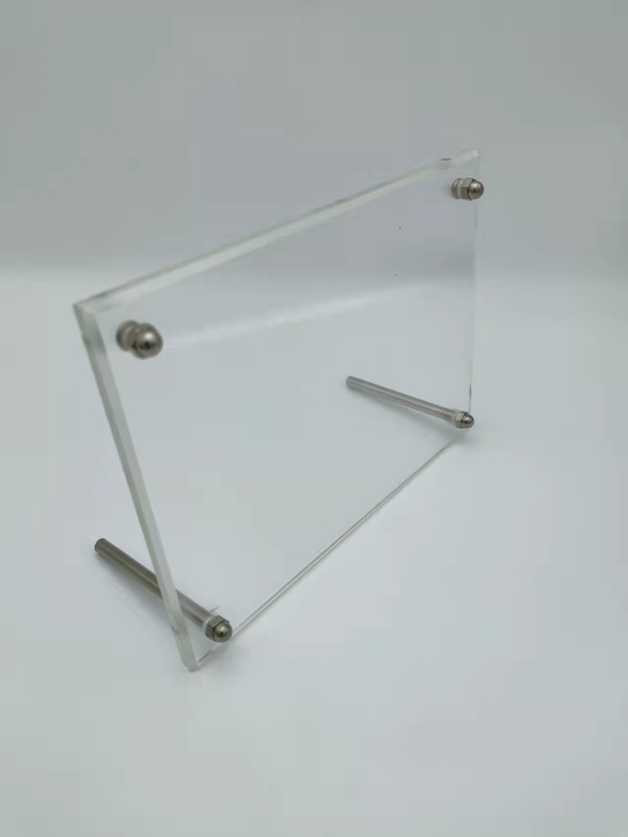 Circular Acrylic Stand Figures Photo Frame Stand 20cm Size Stylish