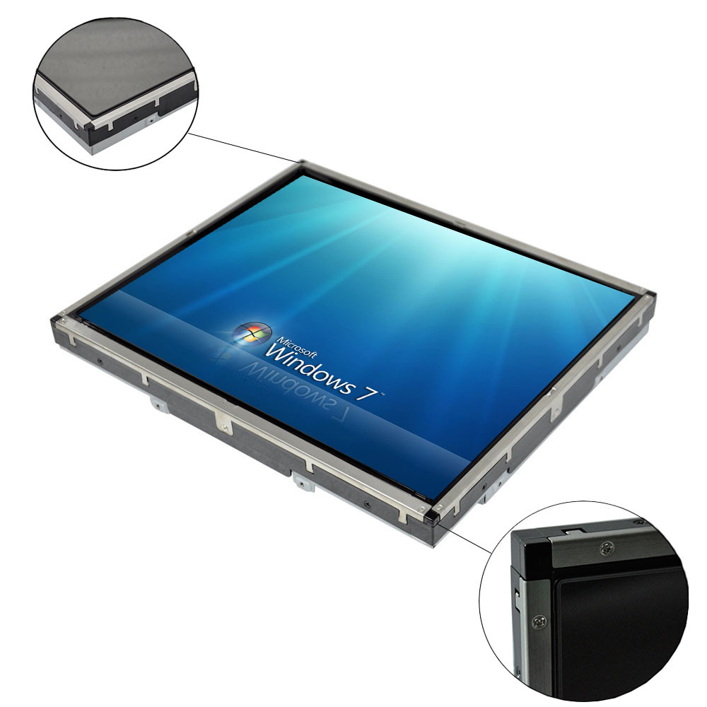 Multi Point Infrared Touch Monitor Screen With VESA Wall Mount Waterproof