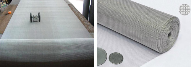 Ss 304 / 316 Mesh Wire Filter Iso Certified Plain Dutch Weave
