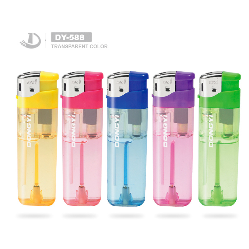 High Quality Smoking Electronic Candle Lighter Model with Sticker