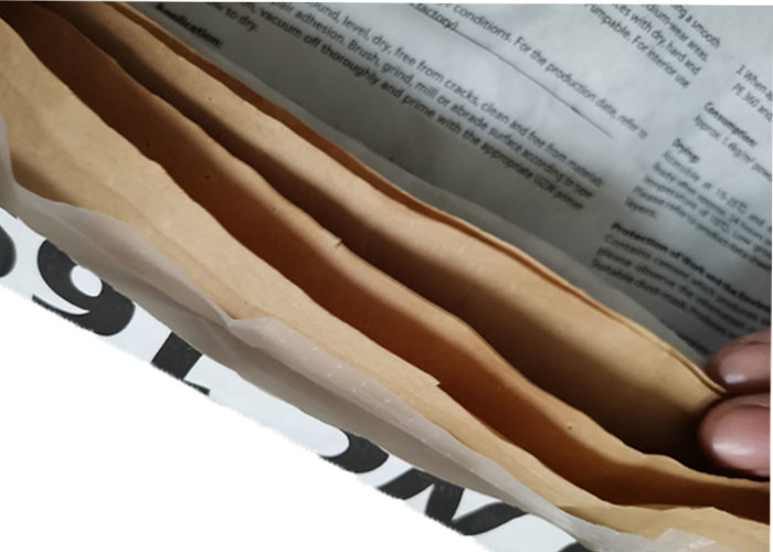25kg 50kg Multiwall Paper Bags Chemical Material Food Grade Flour Rice Packaging
