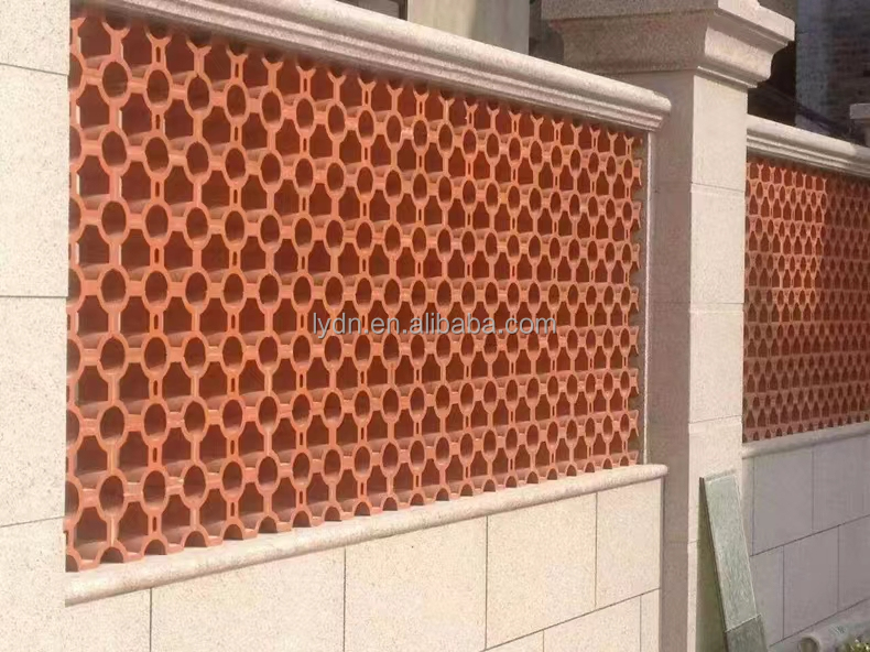 Cement Exterior Wall Blocks Decorative Sun Brick Artificial Hollow Bricks