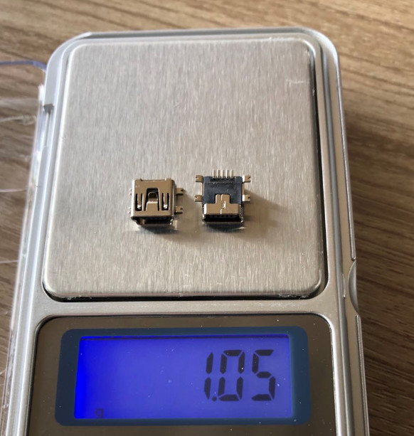 JST UB-M5BR-G14-4S RCP USB Female Connectors 0.8mm Pitch