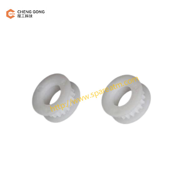 Oki 19T Gear PP4155-4633G001 Parts For ATM Machines Color White Plastic
