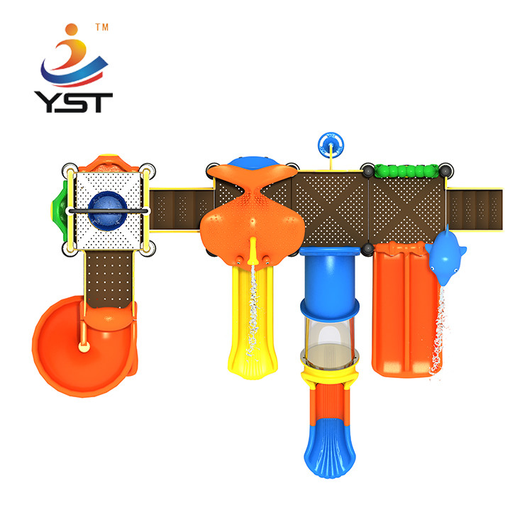 Professional Kids Water Play Equipment 980 * 540 * 610 Cm CAD Instruction