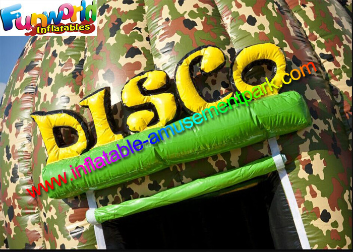 0.55mm PVC Tarpaulin Inflatable Army Disco Inflatable Disco Dome Fun