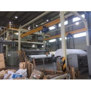 Certification CE Non Woven Fabric Making Machine , Fabric Manufacturing Machines