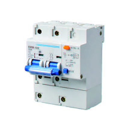 SWMLE-100 Earth Leakage Circuit Breaker SERIES RCBO 1P 2P Leakage Protector for Power Distribution Protection