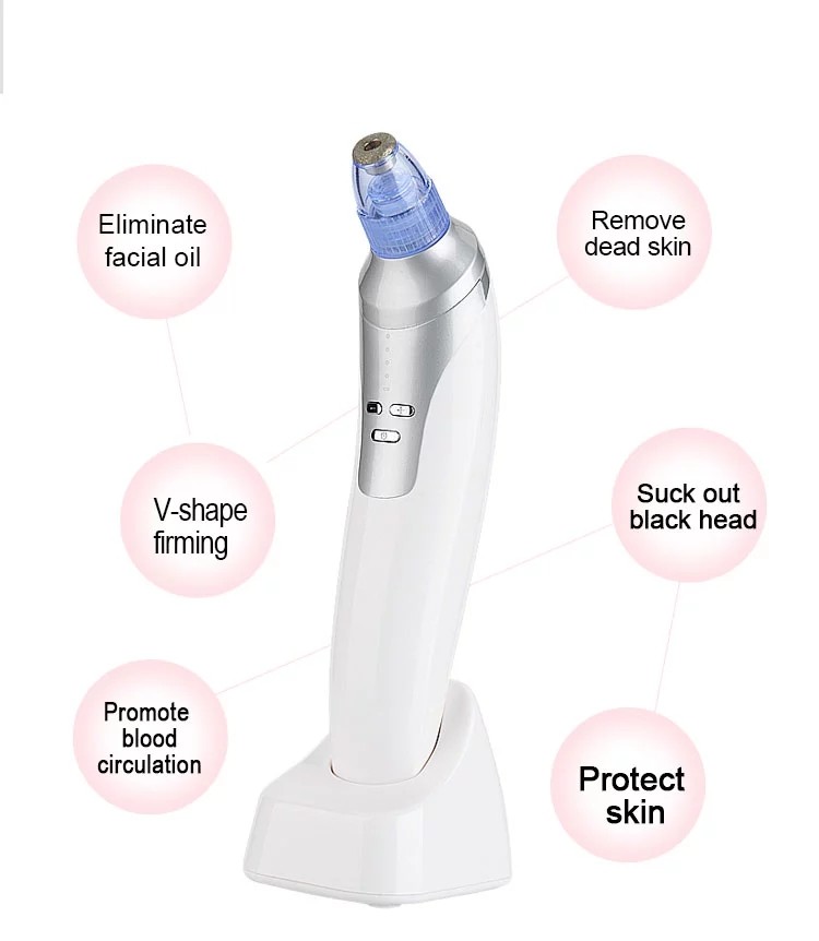 Skin Smothing Facial Skin Cleansing Pore Cleaner Multi - Function Handheld Type
