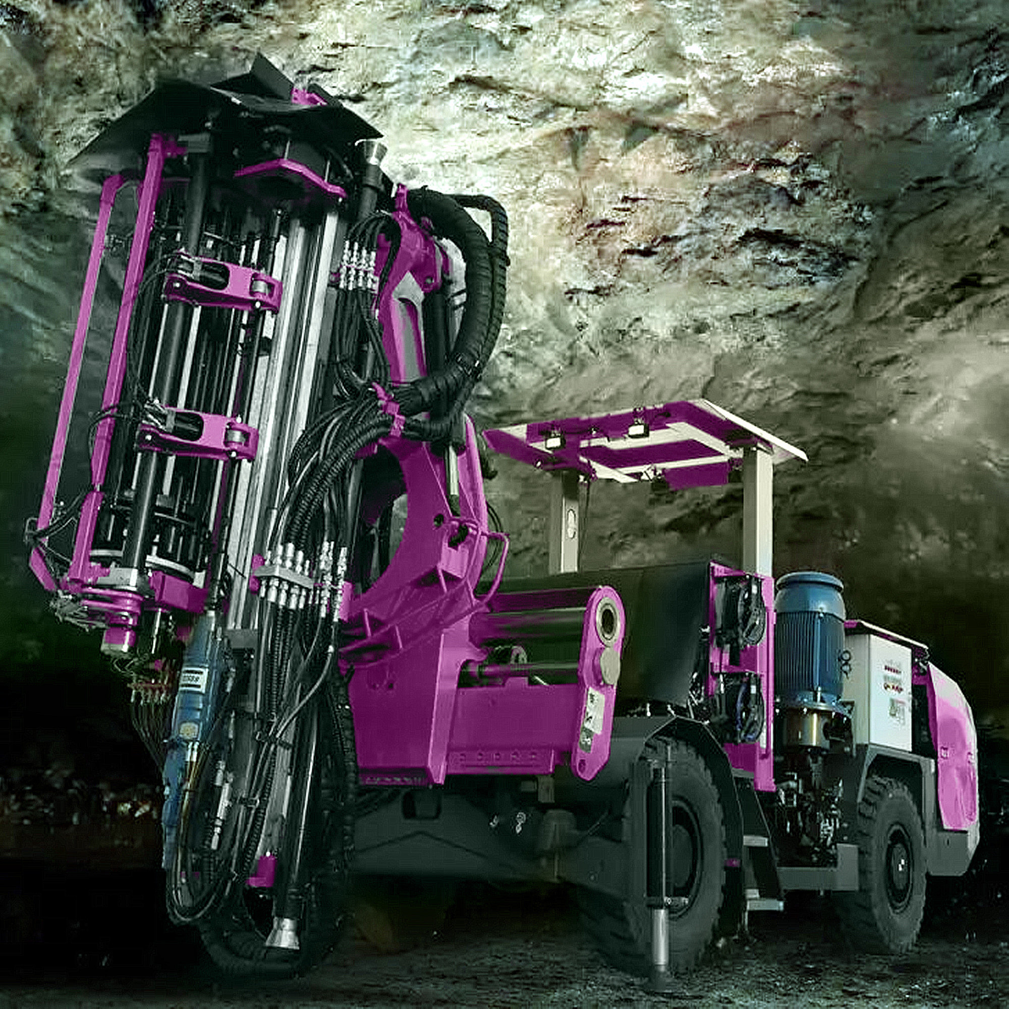 Underground Tunneling Borehole Drilling Machinery Hydraulic Jumbo Drilling Rig Equipment