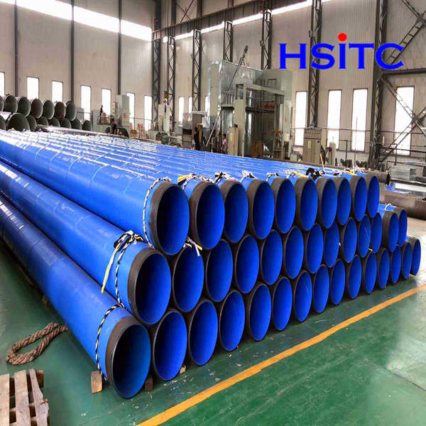 En10217-1 P235tr1 16 Inch SSAW Steel Pipe Liquid Transport