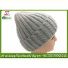 Buy cheap Chinese manufactuer knitting stripe beanie winter hats 45%cony hair 15%wool 40 from wholesalers