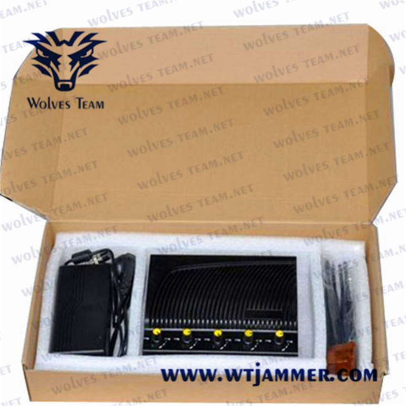 Desktop 40 Meters 12w Indoor Signal Jammer
