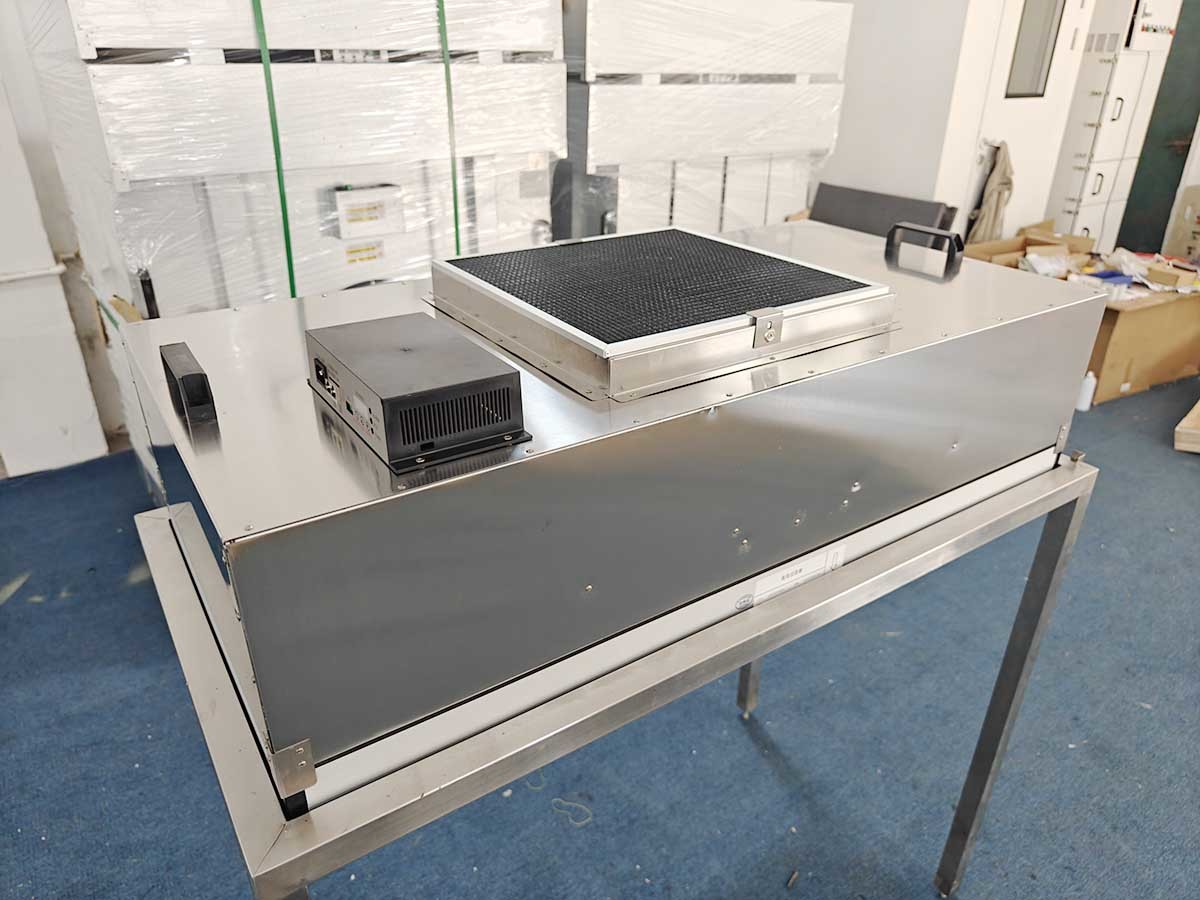 Computer Remote Controlled Fan Filter Units for Clean Rooms with Low Energy Consumption