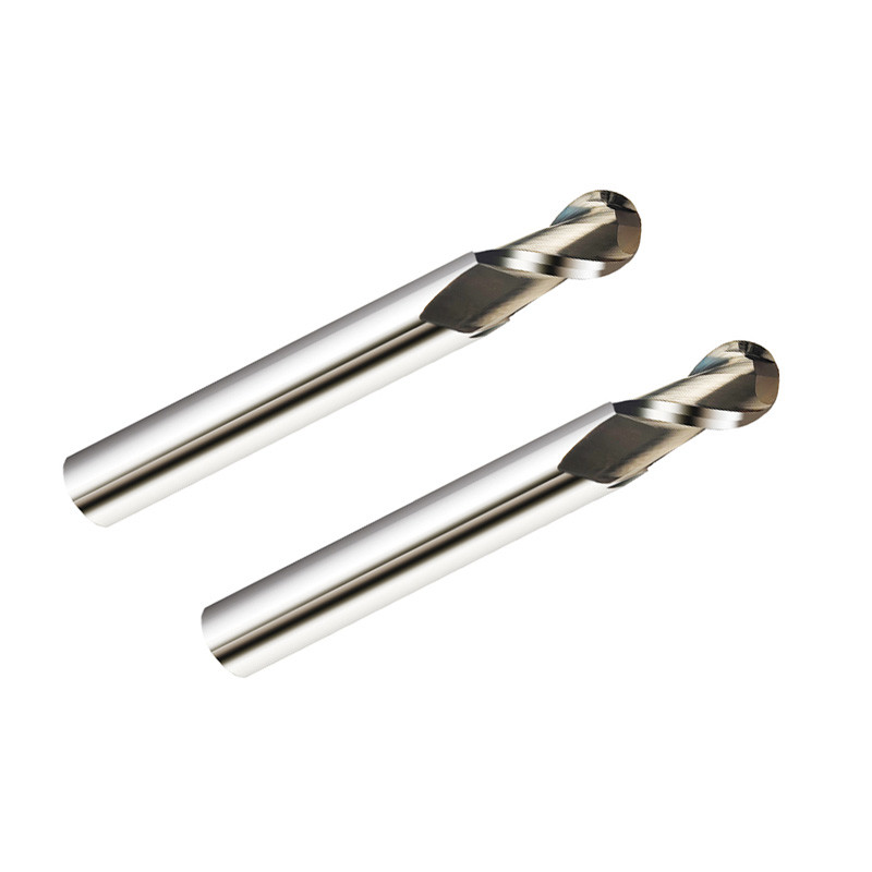 Solid Two Flute R3 Ball Nose End Mills 6mm For Steel