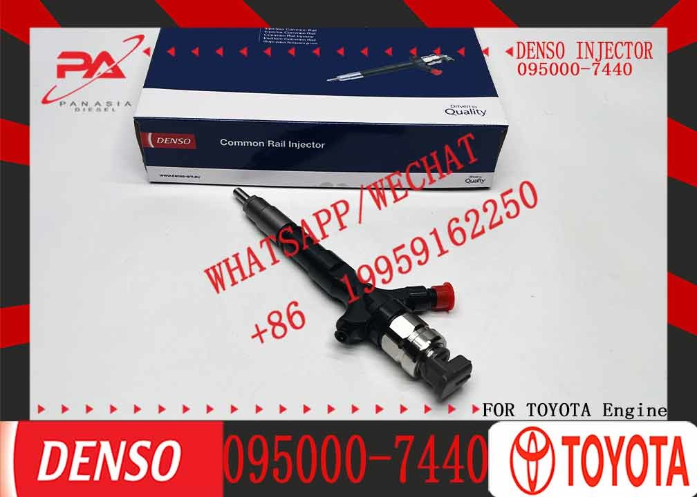 New Quality Diesel Common Rail Injector 095000-7440 095000-7441 095000-7442 23670-39165 For For TOYOTA 1KD-FTV