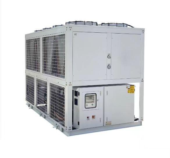 High-Performance Machine Screw Type Air Cooled Water Chiller HYSC-120A