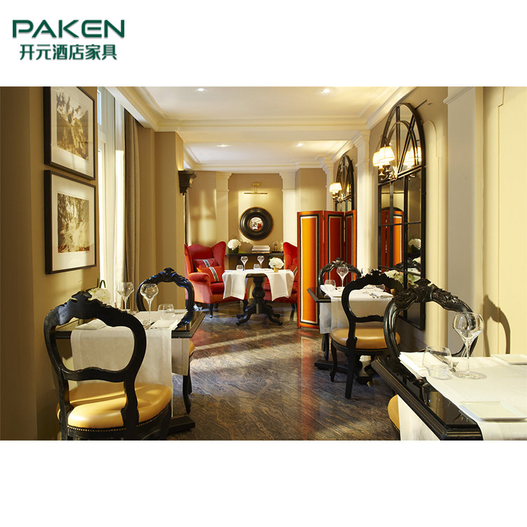 Customized Hotel Public Area Restaurant Dining Loose / Fixed Furniture
