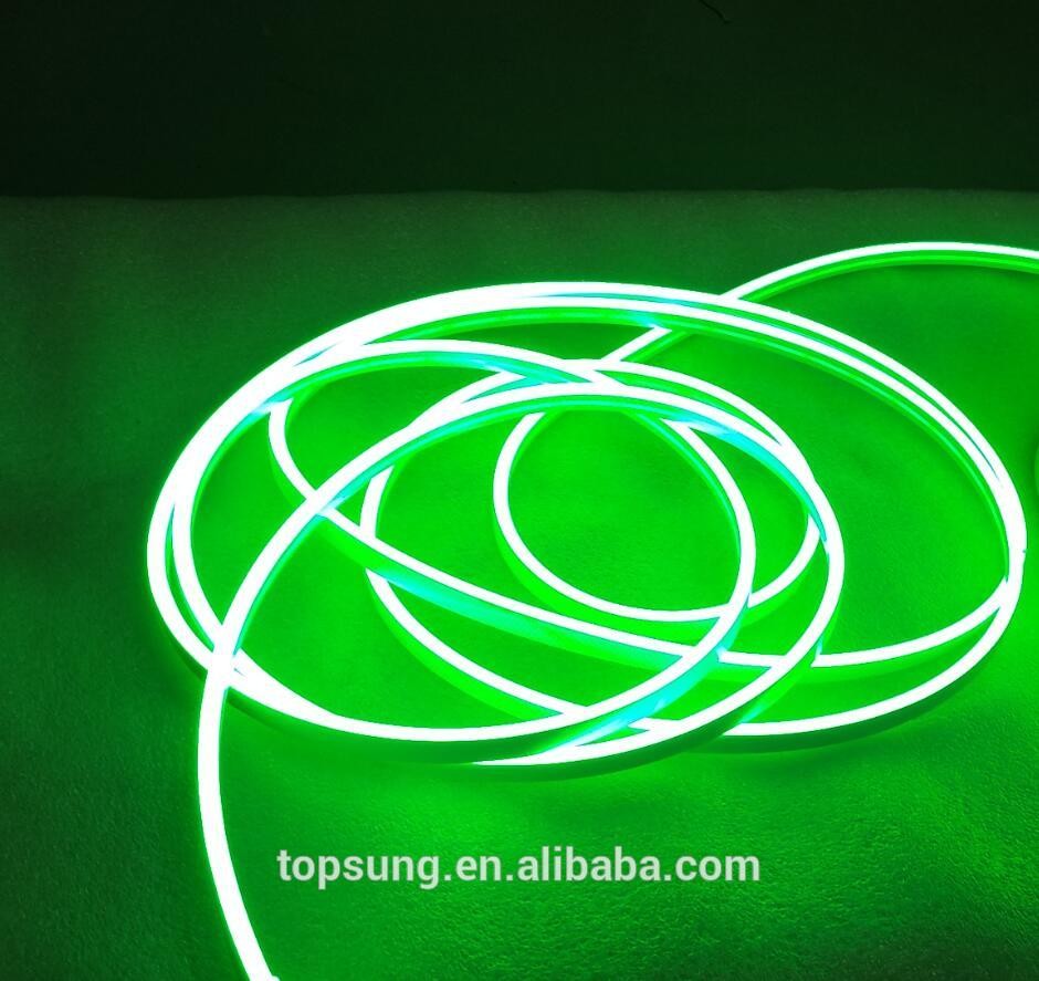 High Quality 12v neon tube led neon strip light mini 6mm custom lights for rooms