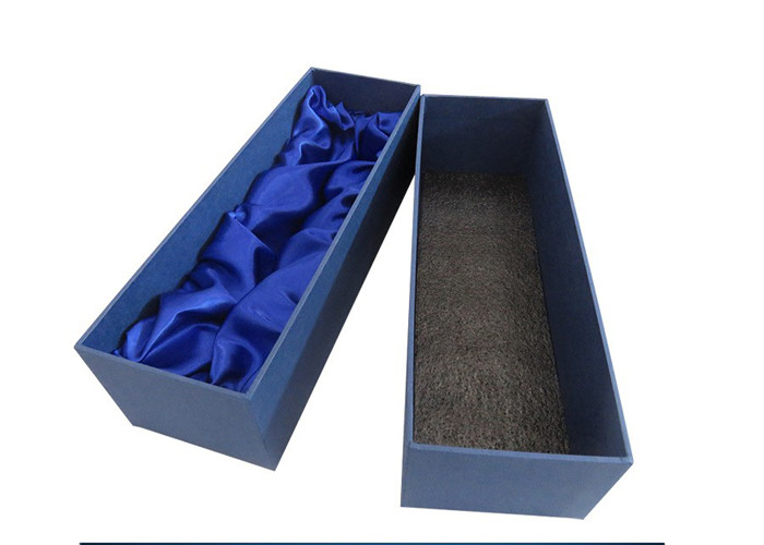 Custom Printed Two Bottle Wine Packaging Box For Display PU Coating