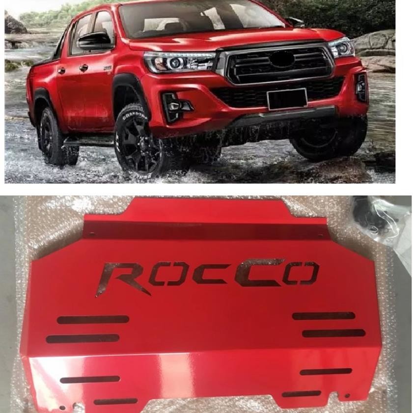 Car Accessories Red Truck Skid Plate 100% Tested For Toyota Hilux Rocco