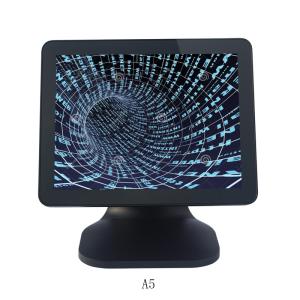  Three Colors All In One Capacitive Touch POS System With Aluminum Alloy L Shaped Base Manufactures