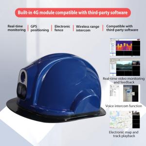 Face Recognize AI Thermal Imaging Helmet Camera Identity Verification