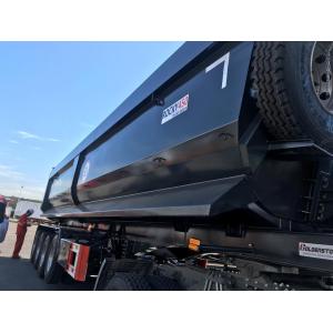 China Best Hydraulic Cylinder Rear End Side Dump Tipper Trailer with Customization Options on sale