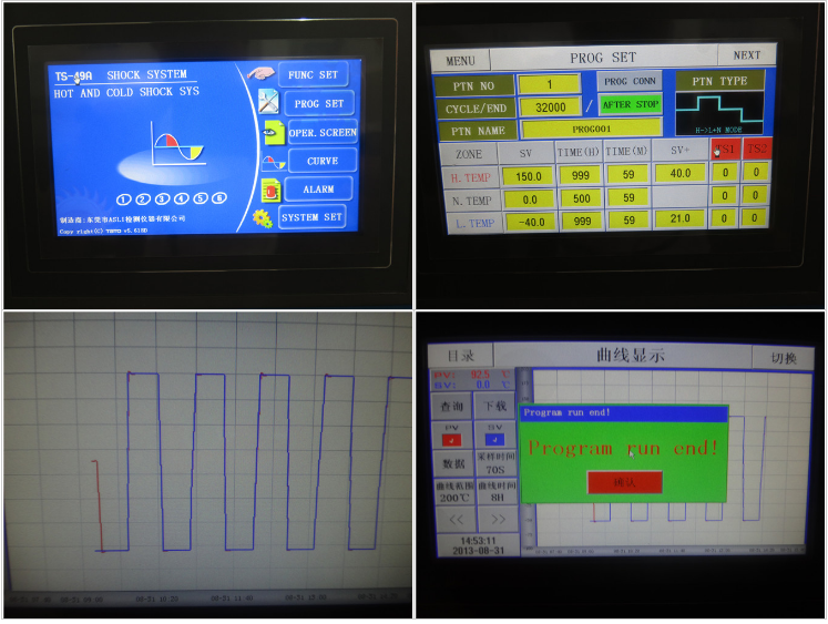 3 Zones TT5188 Controller Temperature Thermal Shock Chamber