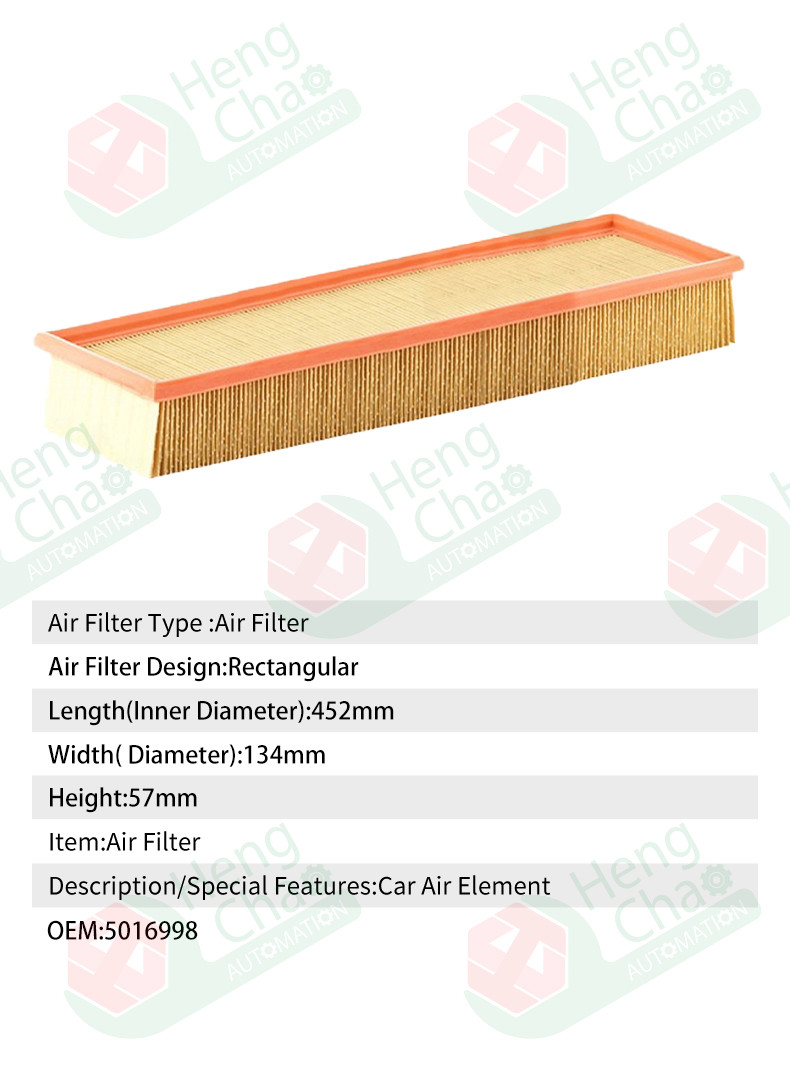 Car Interior Screen OEM 5016998 Automotive Filter Manufacturing Machines