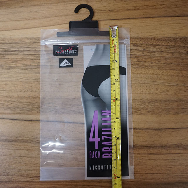 china factory cheap price biodegradable hdpe material transparent k packaging bags for clothing with hanger