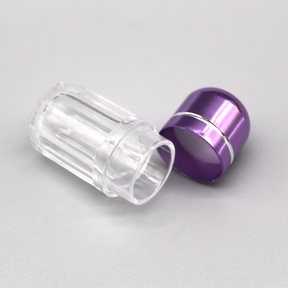 Plastic Blister Single Pill Container 3ml ISO9001 Metal Cap