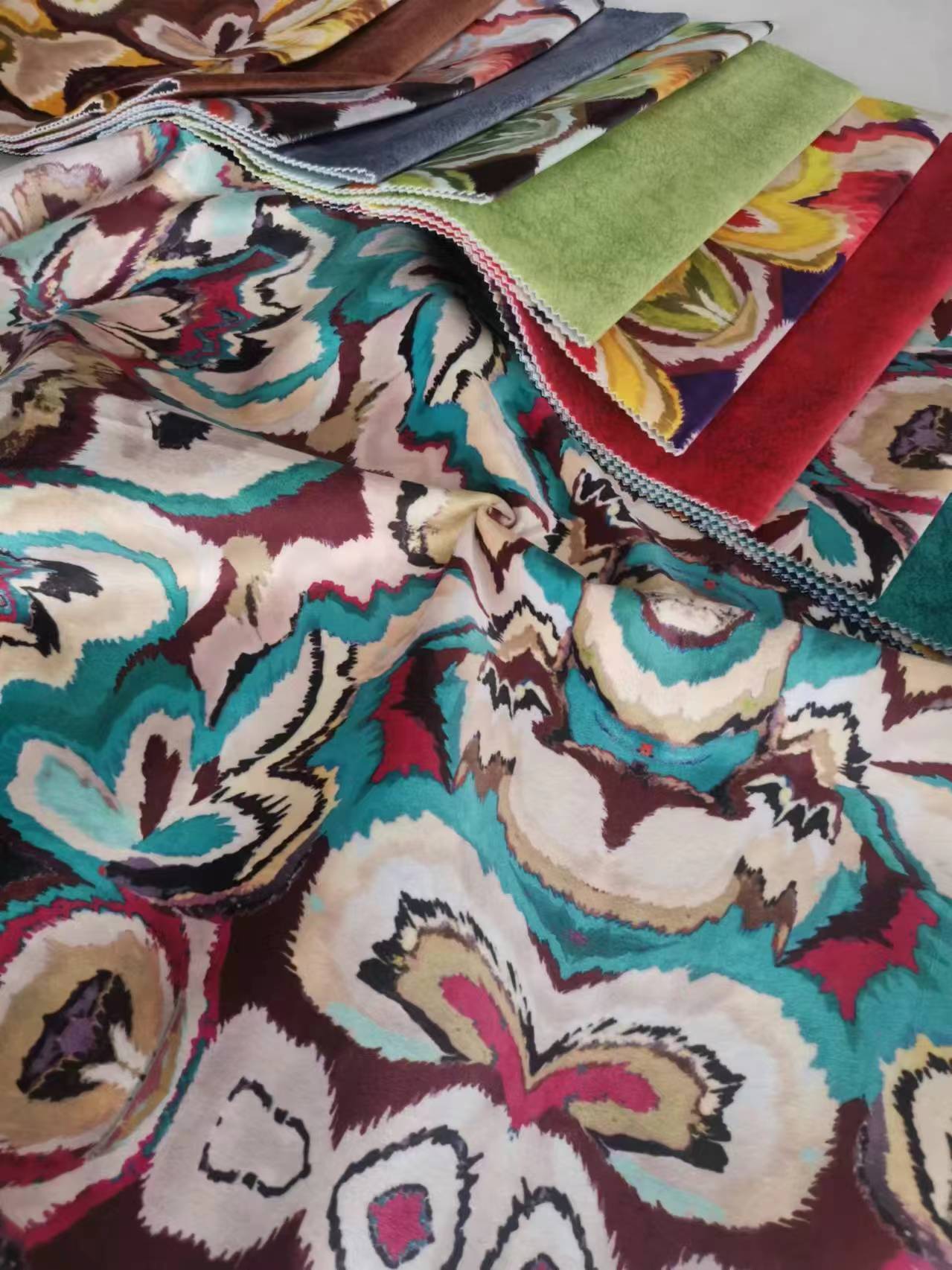 High Density Digital Print Fabric Tear Resistant For Wildely Use