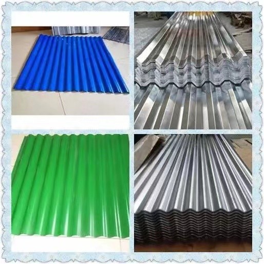 Pre Painted Ribbed Galvanized Steel Sheets And Coils Ppgi Metal Sheet Roof Plate