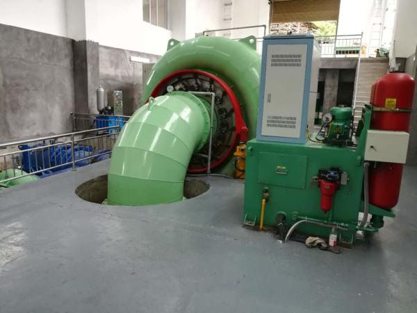 Vertical Brushless Water Turbine Generator 200kw-20mw Power Output Indoor