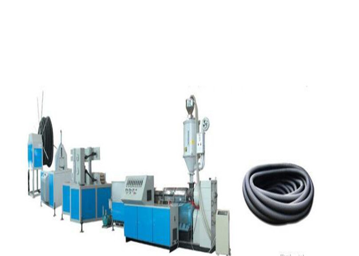 PP PVC Single Wall Corrugated Pipe Production Line CE ISO approved