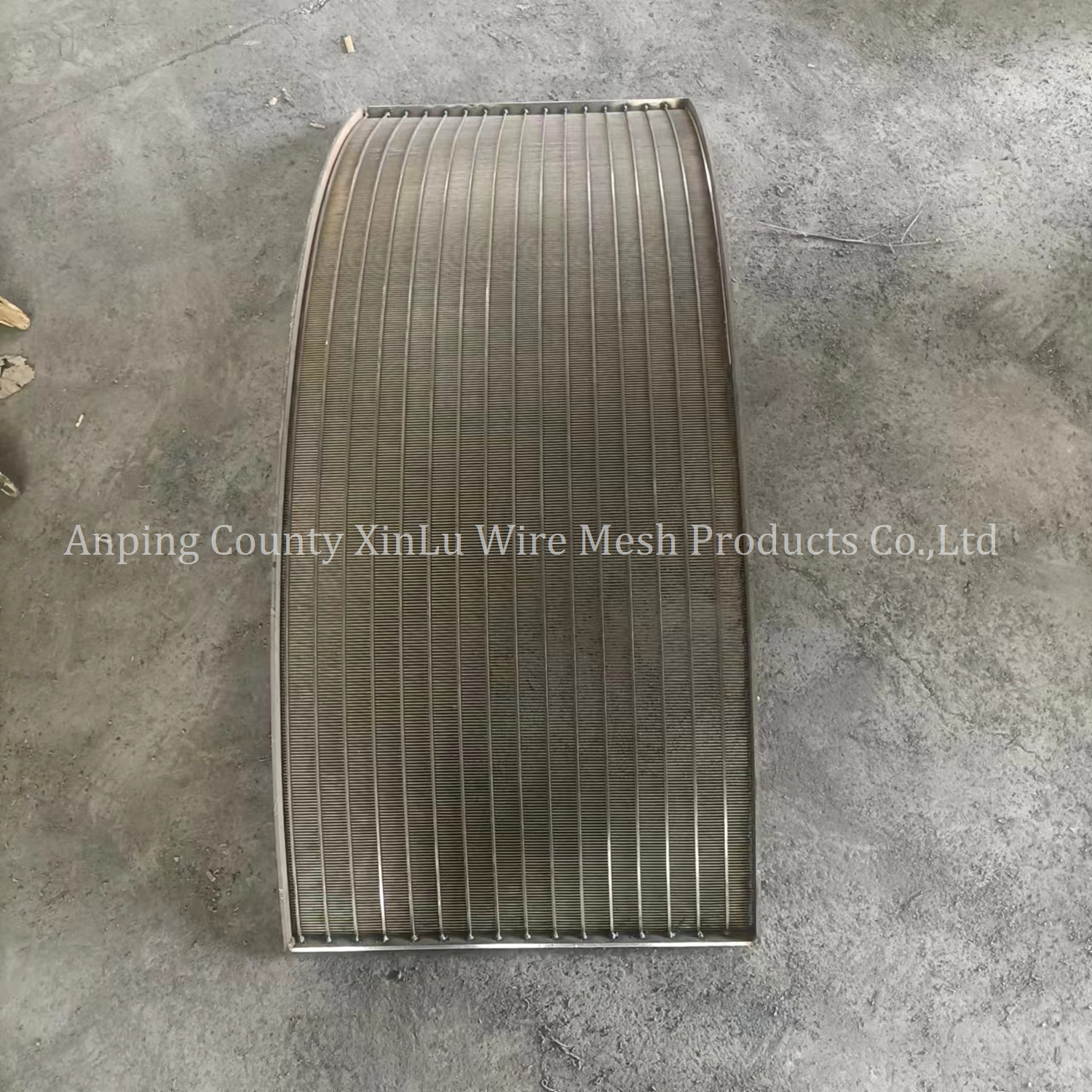 Stainless Steel Dewatering Screen Panels Curved Wastewater Drum Screen