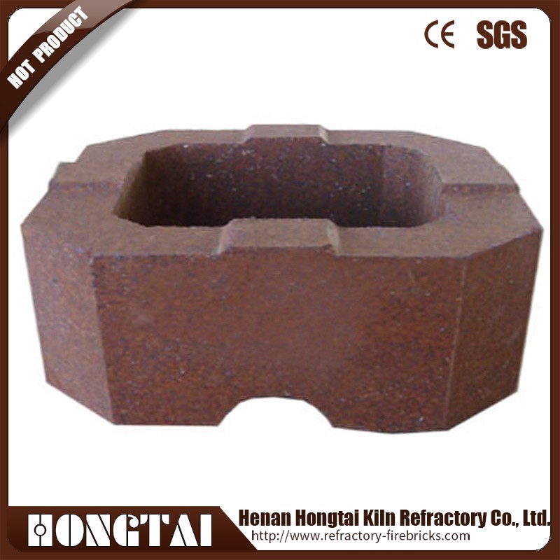 0% CaO Content Raw Refractory MgO Cr2O3 Fire Bricks for Industry Furnace Applications