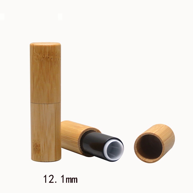 21mm 3.5g Raw Wooden Lip Balm Lipstick Tube Container Bulk 8cm