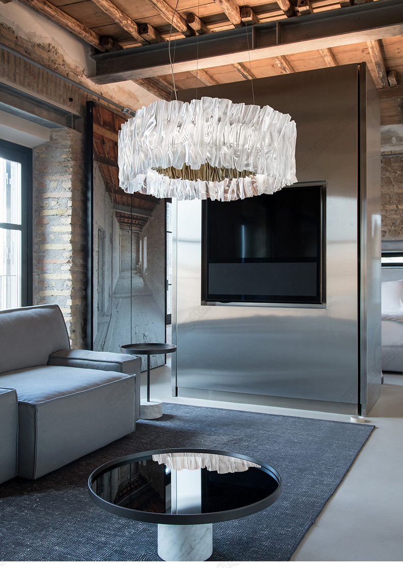 Modern Designer LED Pendant Light Nordic Circle Pendant Lamp(WH-MI-446)