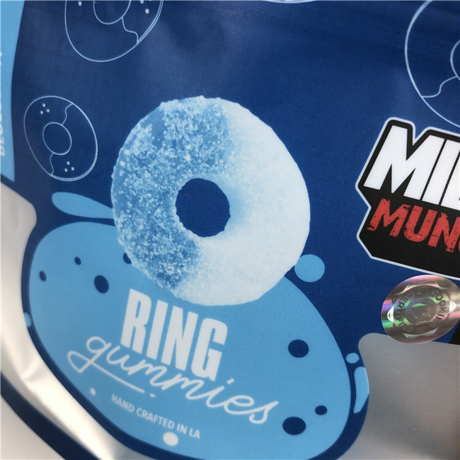 Professional Service Digital Printed Bags with Glossy/Matte Printing Finishing Gummy Edible Mylar Bags