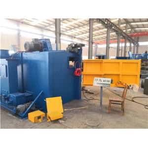 PLC Control Turntable Shot Blasting Machine Direct Coupling Blast Wheel