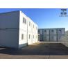 Buy cheap White Prefabricated Container House , Fire Proof Prefab Double Container House from wholesalers